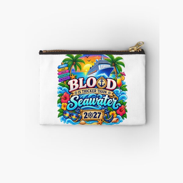 Item preview, TRAVEL COLLECTION - FAMILY CRUISE - BLOOD IS THICKER THAN SEAWATER • 2027 designed and sold by WheelieGdArt.