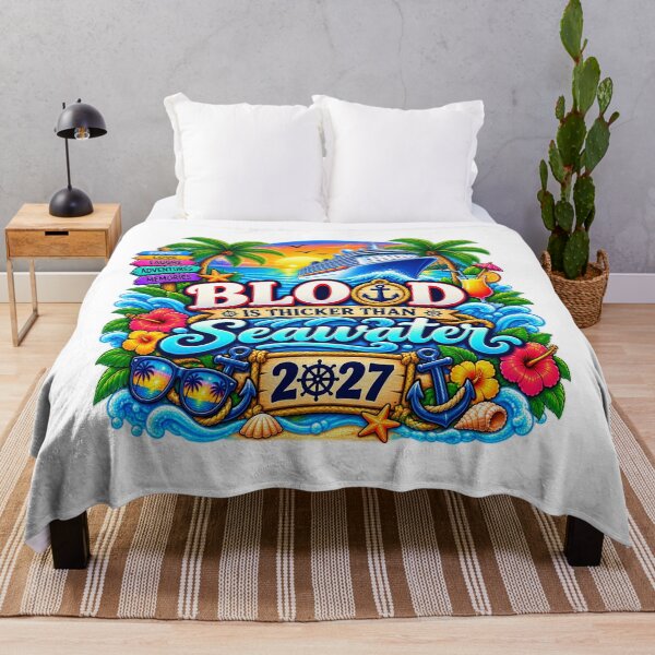 Item preview, TRAVEL COLLECTION - FAMILY CRUISE - BLOOD IS THICKER THAN SEAWATER • 2027 designed and sold by WheelieGdArt.