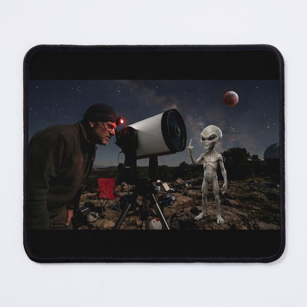 Item preview, When You Look Through a Telescope And The Universe Flips You Off designed and sold by AfresStudio.