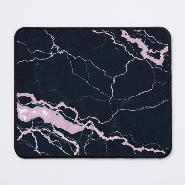Item preview, Dark Navy Pink Cracked Marble designed and sold by IntelliMindDesigns.