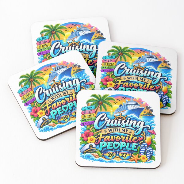 Item preview, TRAVEL COLLECTION - FAMILY CRUISE - CRUISING WITH MY FAVORITE PEOPLE • 2027 designed and sold by WheelieGdArt.