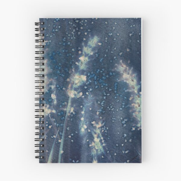 Item preview, Lavender Flower Cyanotype Botanical Print by Nicole Giger designed and sold by NicoleGiger.Studio.