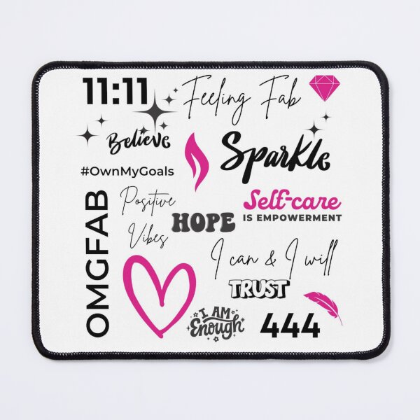 Item preview, OMGFAB Heart Sparkle Self-Care Empowerment designed and sold by OMGFABULOUS.