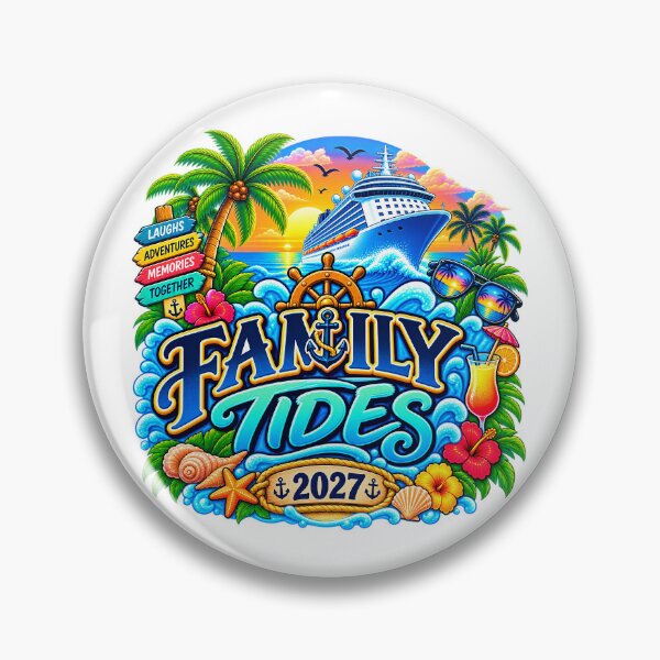 Item preview, TRAVEL COLLECTION - FAMILY CRUISE - FAMILY TIDES • 2027 designed and sold by WheelieGdArt.