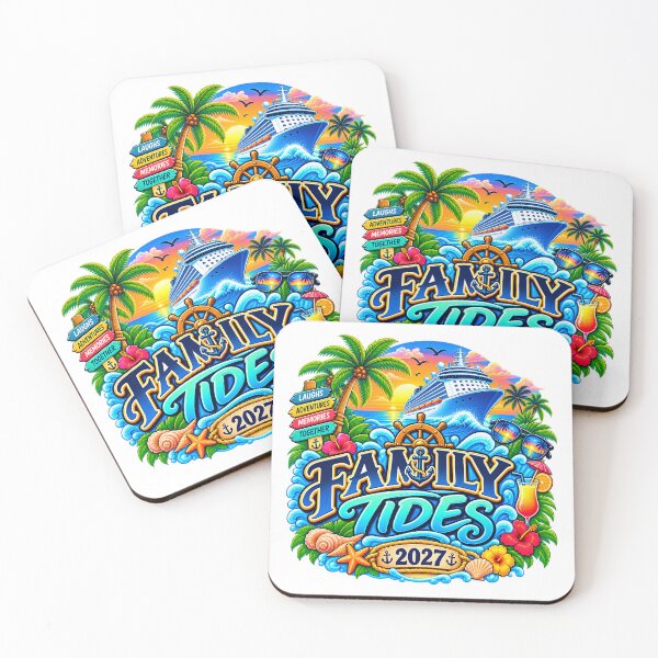 Item preview, TRAVEL COLLECTION - FAMILY CRUISE - FAMILY TIDES • 2027 designed and sold by WheelieGdArt.