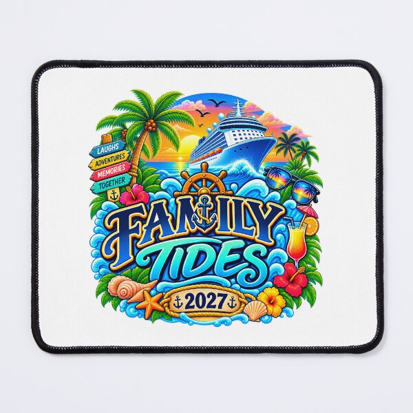 Item preview, TRAVEL COLLECTION - FAMILY CRUISE - FAMILY TIDES • 2027 designed and sold by WheelieGdArt.