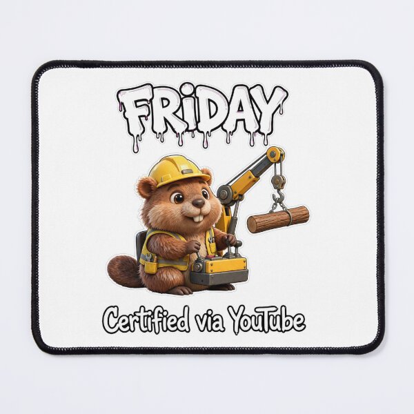 Item preview, Friday Certified via Tutorials - Crane Beaver Graffiti designed and sold by Surviving Monday Club.