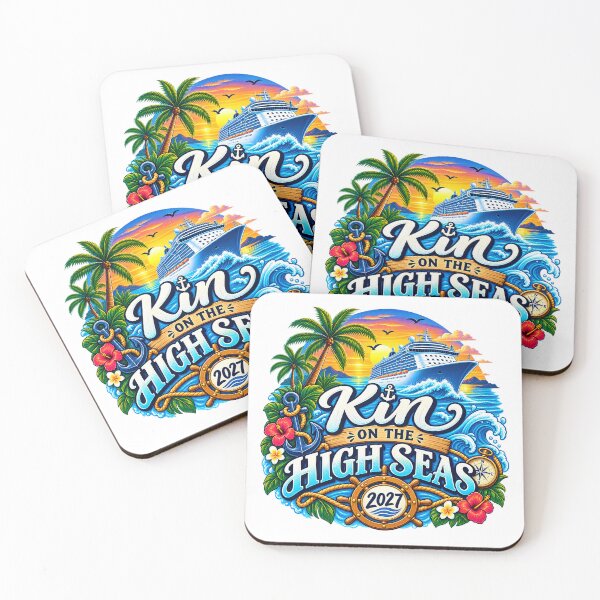 Item preview, TRAVEL COLLECTION - FAMILY CRUISE - KIN ON THE HIGH SEAS • 2027 designed and sold by WheelieGdArt.