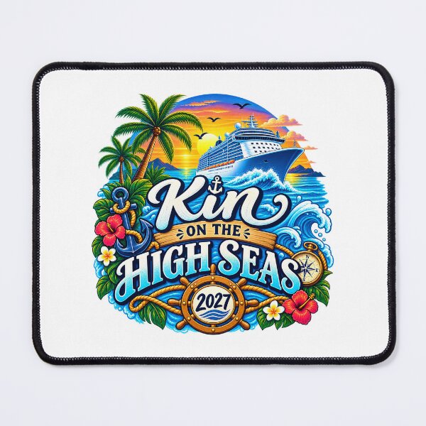 Item preview, TRAVEL COLLECTION - FAMILY CRUISE - KIN ON THE HIGH SEAS • 2027 designed and sold by WheelieGdArt.