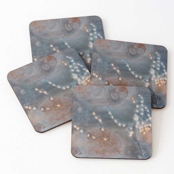Item preview, St. John’s Wort Seed Heads Wet Cyanotype by Nicole Giger designed and sold by NicoleGiger.Studio.