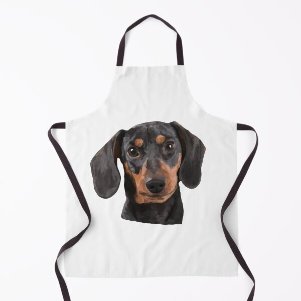 Item preview,  Dachshund Geometric Design – Headshot Illustration, Transparent Background designed and sold by Wheel and Woof.