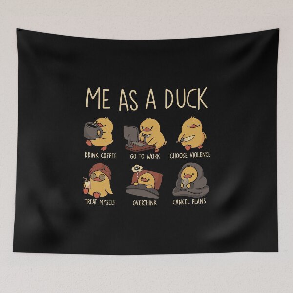 Item preview, Me As a Duck designed and sold by Tobe Fonseca®.