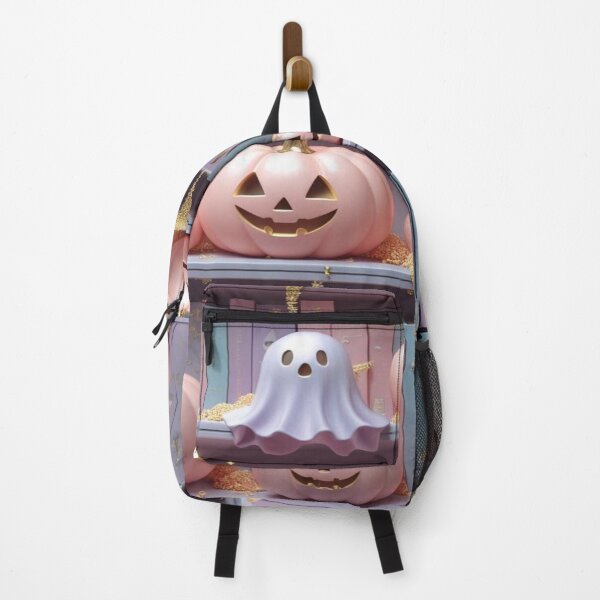 Item preview, Haunted Bookshelf: Halloween in Pastel Tones designed and sold by BriSher.