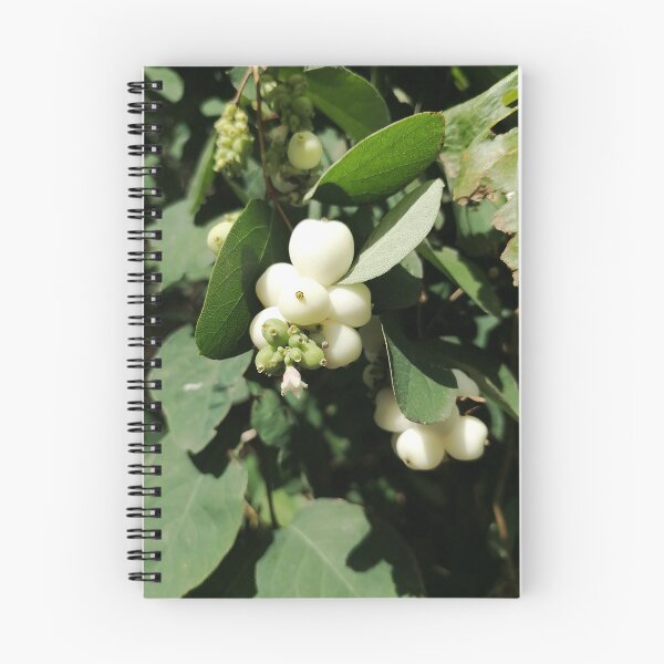 Item preview, White Snowberries Green Leaves designed and sold by PhuongVoArt.