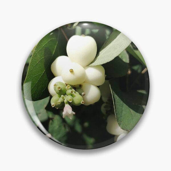 Artikelvorschau, White Snowberries Green Leaves entworfen und verkauft von PhuongVoArt.