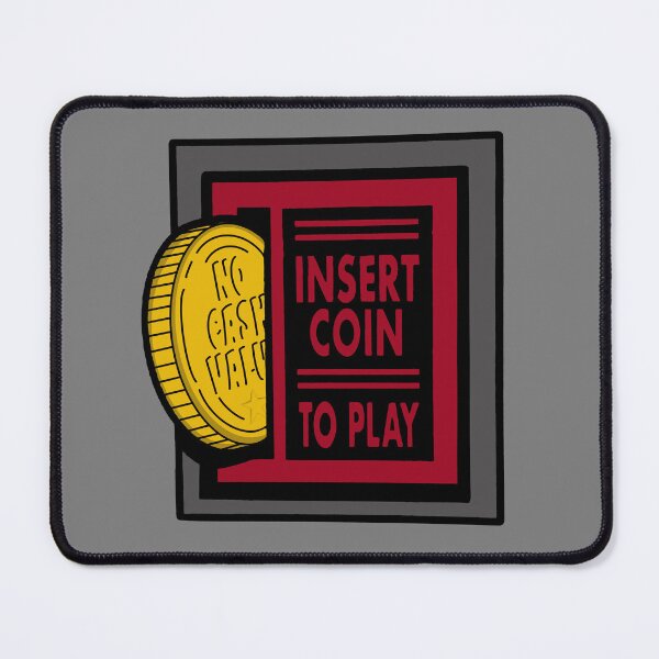 Item preview, Insert coin to play - retro arcade video games designed and sold by aziza-doodles.