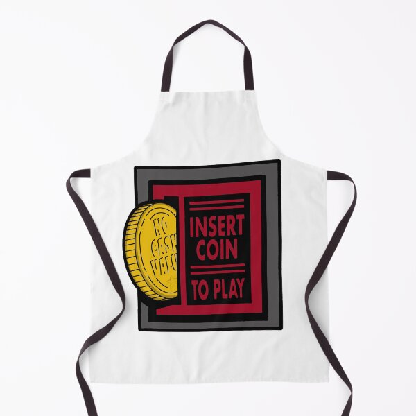 Item preview, Insert coin to play - retro arcade video games designed and sold by aziza-doodles.