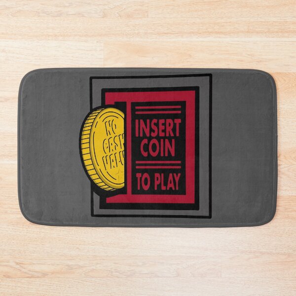 Item preview, Insert coin to play - retro arcade video games designed and sold by aziza-doodles.