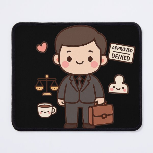 Item preview, Kawaii lawyer without text designed and sold by KawaiiHero.
