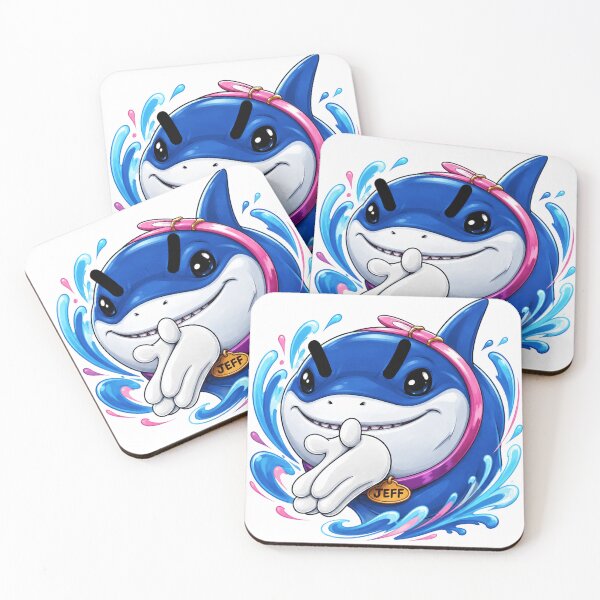 Item preview, Jeff the Land Shark Plotting designed and sold by Zubavibe.