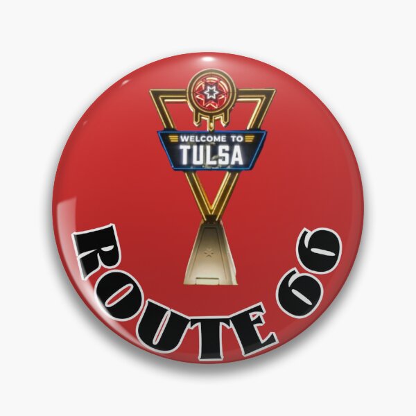 Item preview, Oklahoma Route 66 Tulsa Design designed and sold by Deafvisionary.