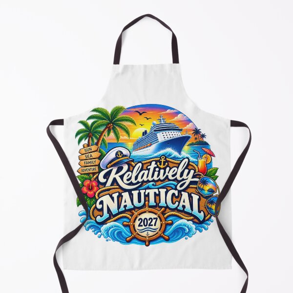 Item preview, TRAVEL COLLECTION - FAMILY CRUISE - RELATIVELY NAUTICAL • 2027 designed and sold by WheelieGdArt.