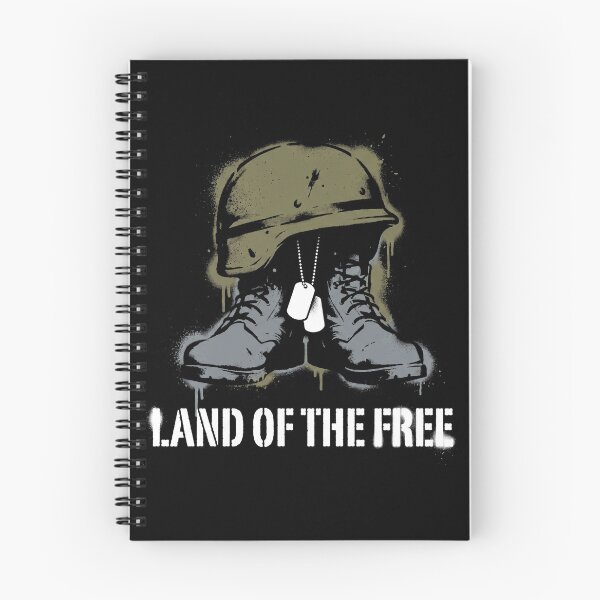 Item preview, Land Of The Free Fallen Soldier Battlefield Cross Stencil Art designed and sold by TeNovaStudio ⭐⭐⭐⭐⭐.