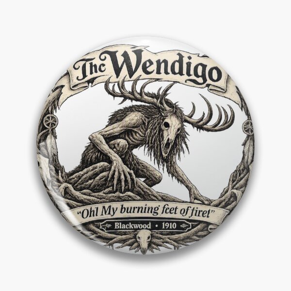 Item preview, The Wendigo – Gothic Forest Cryptid Design designed and sold by Artpicto.