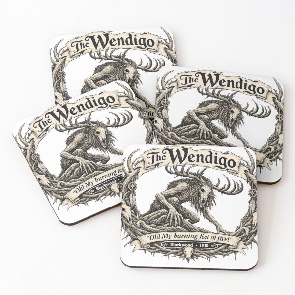 Item preview, The Wendigo – Gothic Forest Cryptid Design designed and sold by Artpicto.