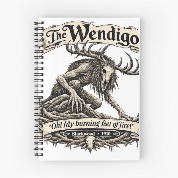 Item preview, The Wendigo – Gothic Forest Cryptid Design designed and sold by Artpicto.