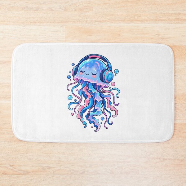 Item preview, Cute Jellyfish Music Headphones Design designed and sold by WeirdStation.