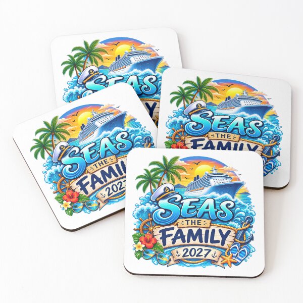 Item preview, TRAVEL COLLECTION - FAMILY CRUISE - SEAS THE FAMILY • 2027 designed and sold by WheelieGdArt.