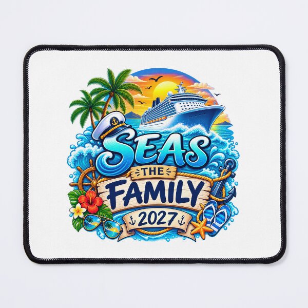 Item preview, TRAVEL COLLECTION - FAMILY CRUISE - SEAS THE FAMILY • 2027 designed and sold by WheelieGdArt.