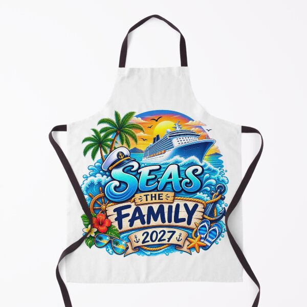 Item preview, TRAVEL COLLECTION - FAMILY CRUISE - SEAS THE FAMILY • 2027 designed and sold by WheelieGdArt.