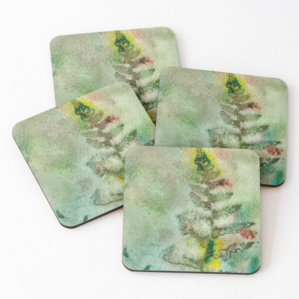 Item preview, Green Fern Botanical Watercolor by Nicole Giger designed and sold by NicoleGiger.Studio.