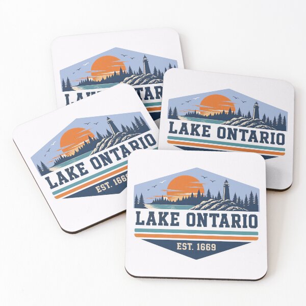 Artikelvorschau, Vintage Lake Ontario EST 615 Canada Lake Ontario Lover entworfen und verkauft von gear-posters.