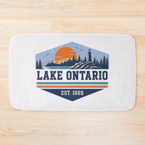 Item preview, Vintage Lake Ontario EST 1615 Canada Lake Ontario Lover  designed and sold by gear-posters.