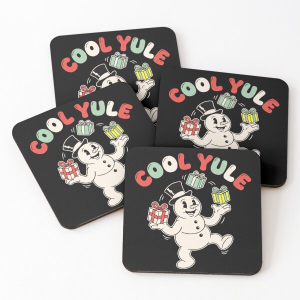 Item preview, Cool Yule Retro Rubber Hose Animation Snowman Juggling Christmas designed and sold by TeNovaStudio ⭐⭐⭐⭐⭐.