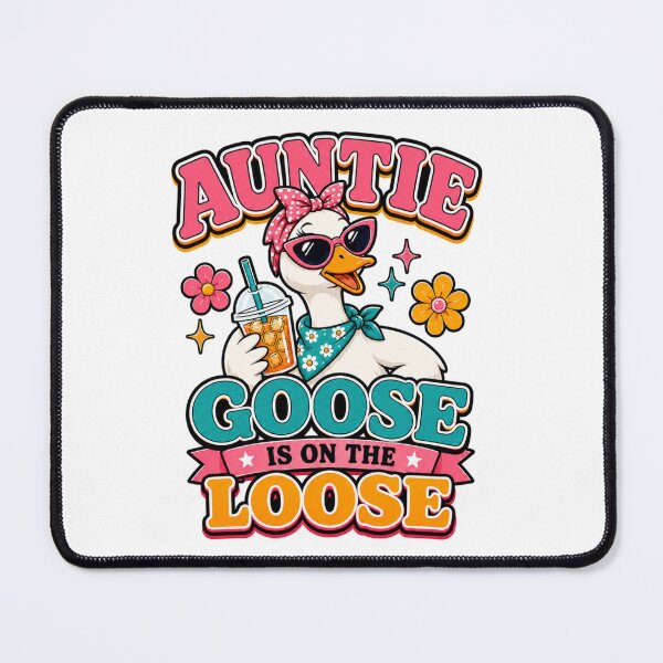 Item preview, Auntie Goose Is On The Loose Funny Animal Aunt designed and sold by WeirdlyMild.
