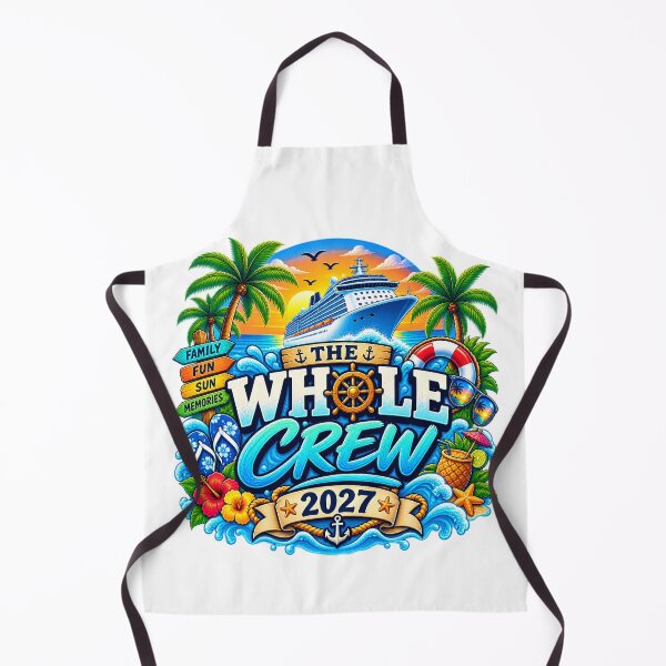 Item preview, TRAVEL COLLECTION - FAMILY CRUISE - SHIP HAPPENS • THE WHOLE CREW • 2027 designed and sold by WheelieGdArt.