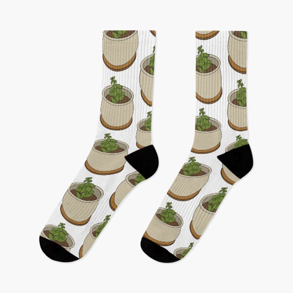 Item preview, Minimalist Small Succulent Cute Simple Pot Illustration designed and sold by The Soapiest Goat.