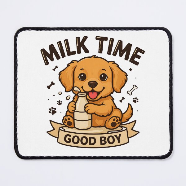 Item preview, Milk Time Dog,Good Boy designed and sold by Simo200.