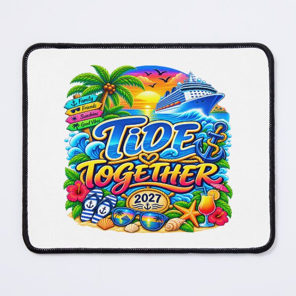 Item preview, TRAVEL COLLECTION - FAMILY CRUISE - TIDE TOGETHER • 2027 designed and sold by WheelieGdArt.