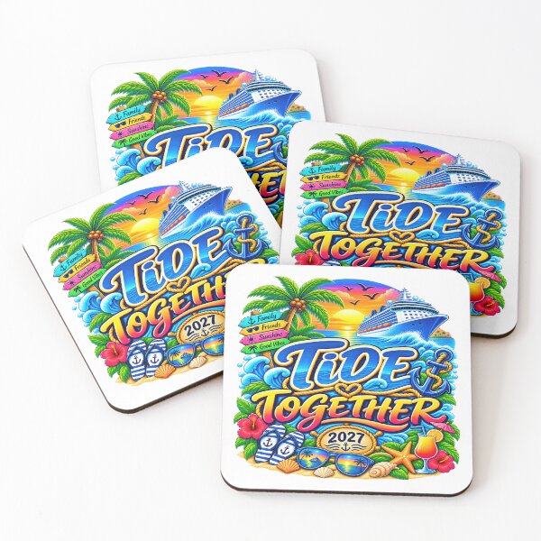 Item preview, TRAVEL COLLECTION - FAMILY CRUISE - TIDE TOGETHER • 2027 designed and sold by WheelieGdArt.