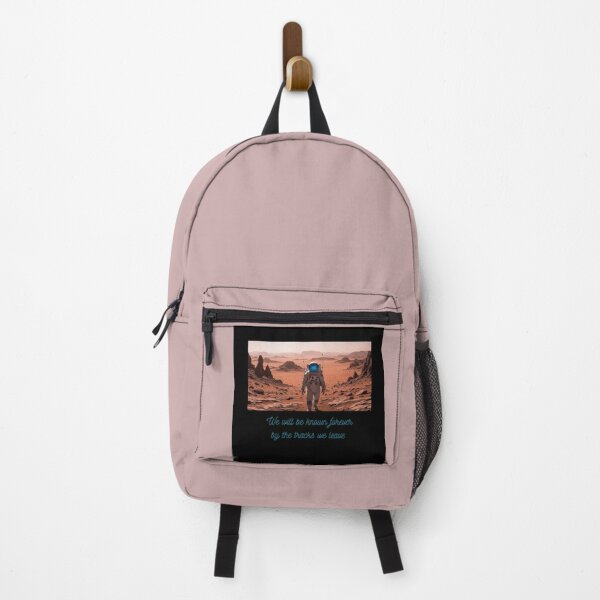 Item preview, We Will Be Known by the Tracks We Leave – Astronaut Moon Quote designed and sold by TimelessTalks9.