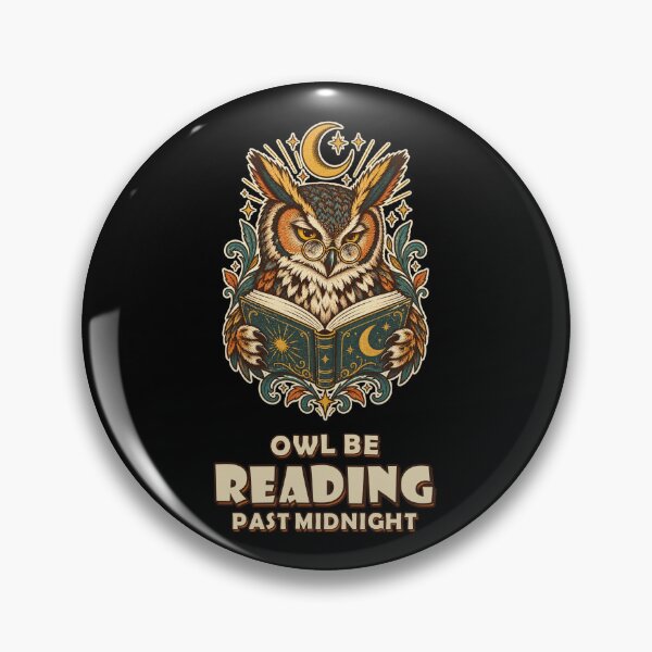 Item preview, Owl Be Reading Past Midnight Celestial Reader designed and sold by CasaMio.