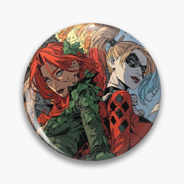 Item preview, Harley Quinn and poison ivy  designed and sold by Galaxydiamond.
