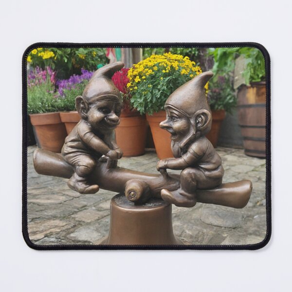 Item preview, Wroclaw Gnomes on a SeeSaw designed and sold by Purrfecta.