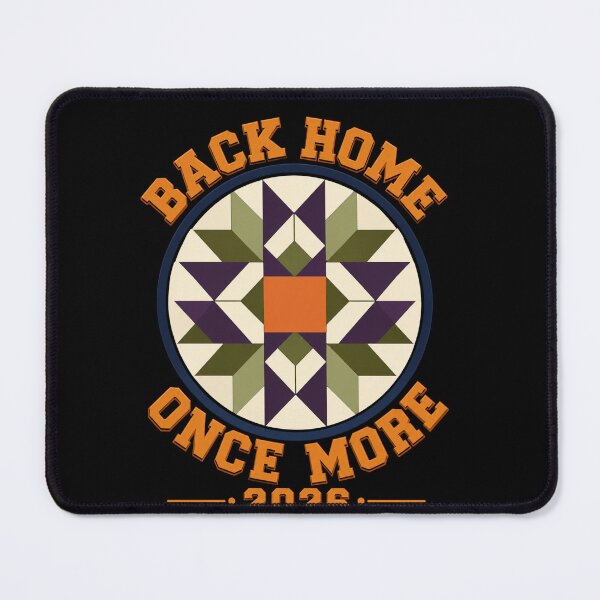 Item preview, Quilt Back Home Vintage Patchwork Circle Emblem 2026 designed and sold by anapldv.