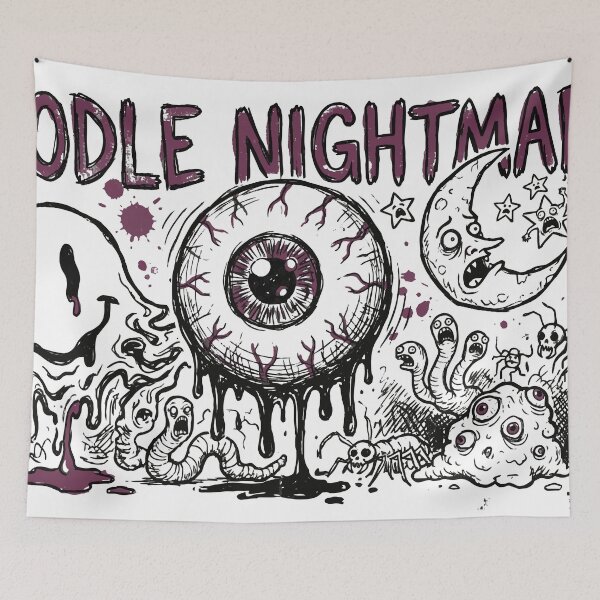 Item preview, Doodle Nightmare – Weird Horror Comic designed and sold by Maria Garcia´s.